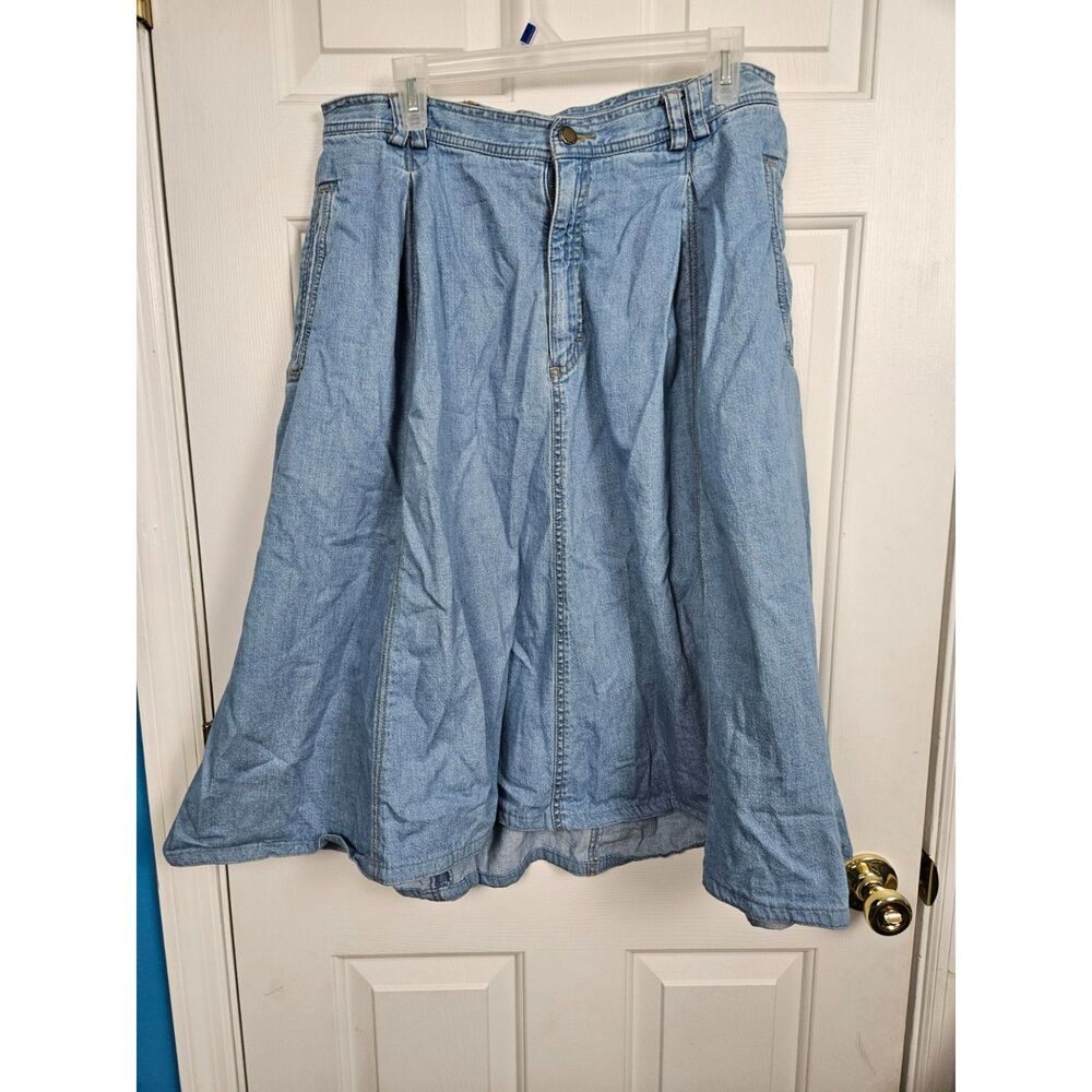 Elisabeth Size 18 Jean Skirt Vintage
